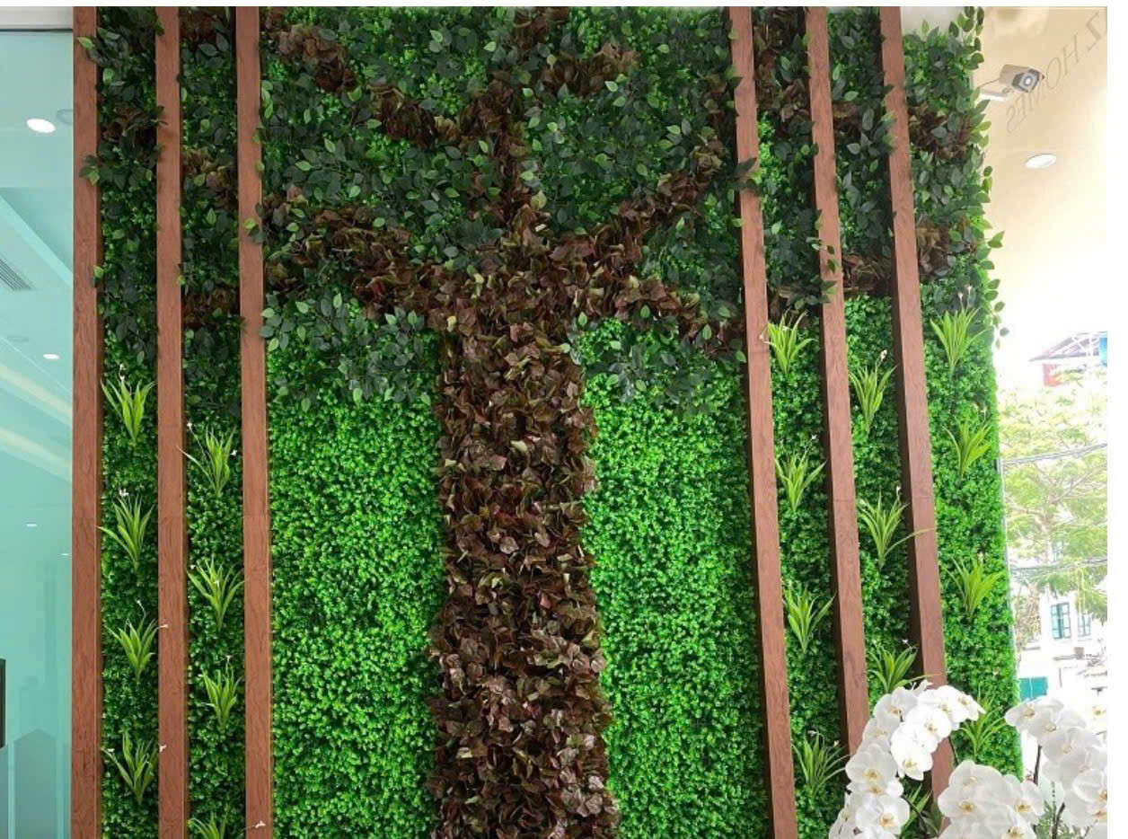 Cỏ nhân tạo trang trí