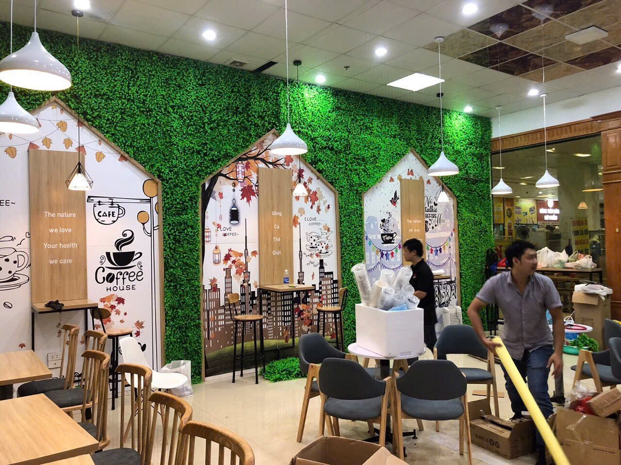 Mẫu cỏ trang trí 08